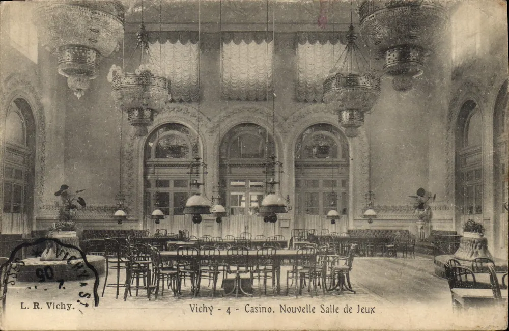 Vichy - 4 - Casino. Neue Spielhalle — L.R. Vichy, n°4 - Vorderseite