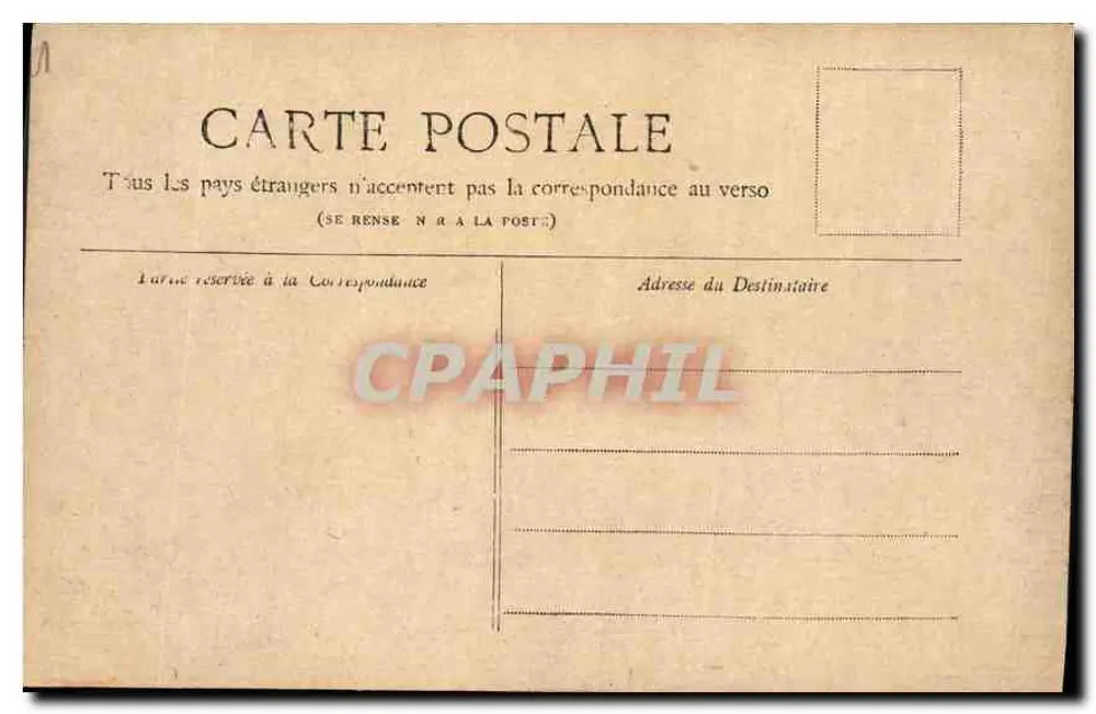 PARIS — Das Palais de Justice — Collection Petit Journal - Rückseite