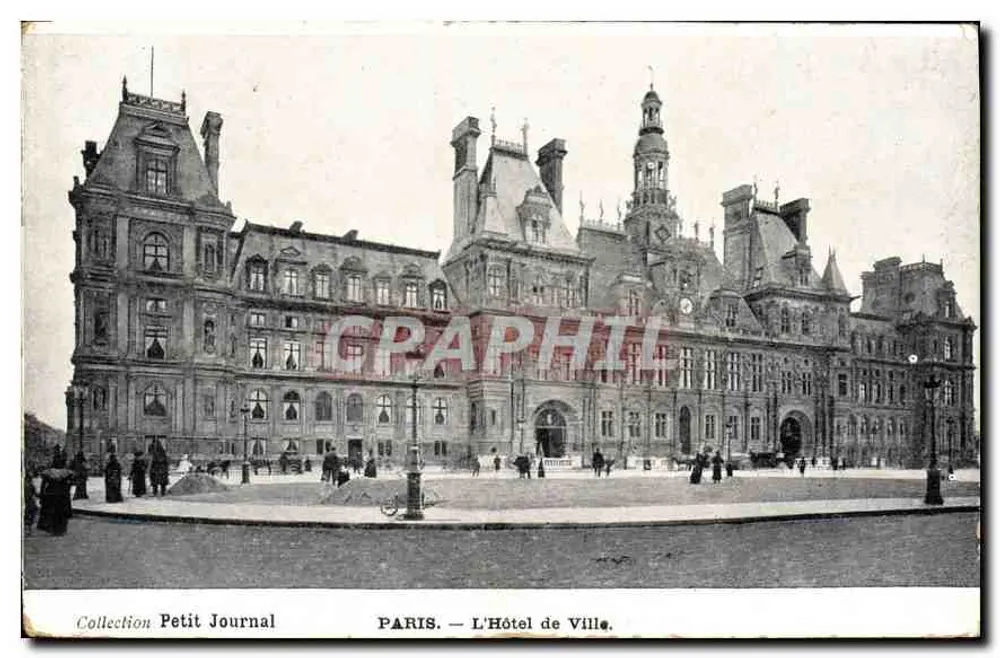 PARIS — Rathaus — Collection Petit Journal - Vorderseite