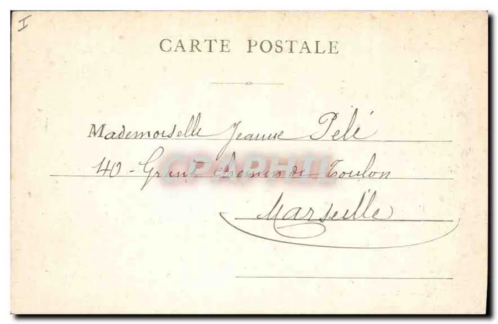 Paris — A Rue de Rivoli — Editor não identificado - Verso