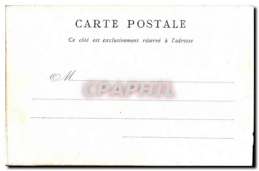 Panteón — Editado por Le Bon Marché — París - Reverso