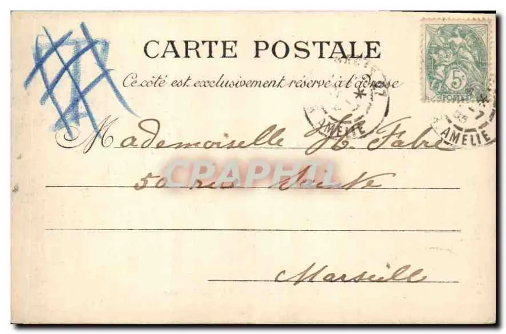 París — Palacio de la Legión de Honor — L.J. & Cie, editores, París - Reverso