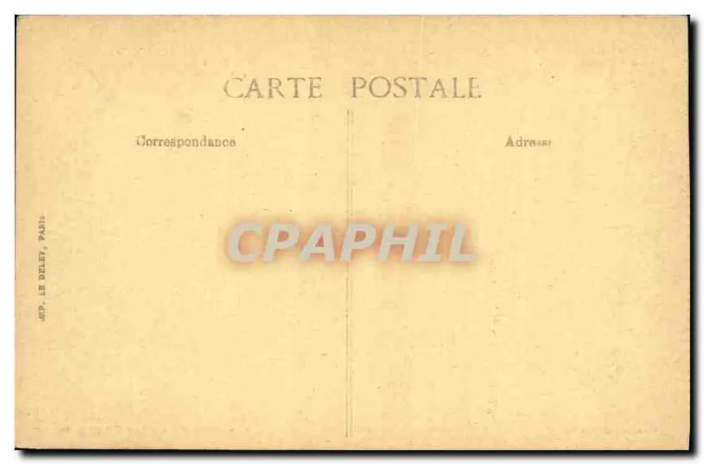 Paris — A Madeleine — Editora MP. LE DELEY, Paris, n° 4544 - Verso