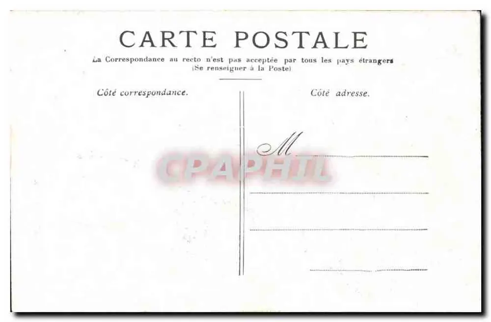 Paris — Os Invalidos - Verso
