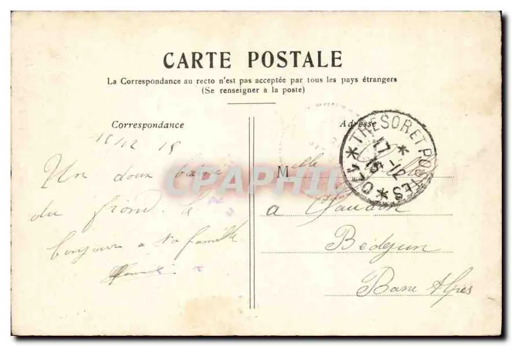 PARIS — Le Pont Alexandre III. — Éditeur IMPRIMÉ SUR LA CARTE - Verso