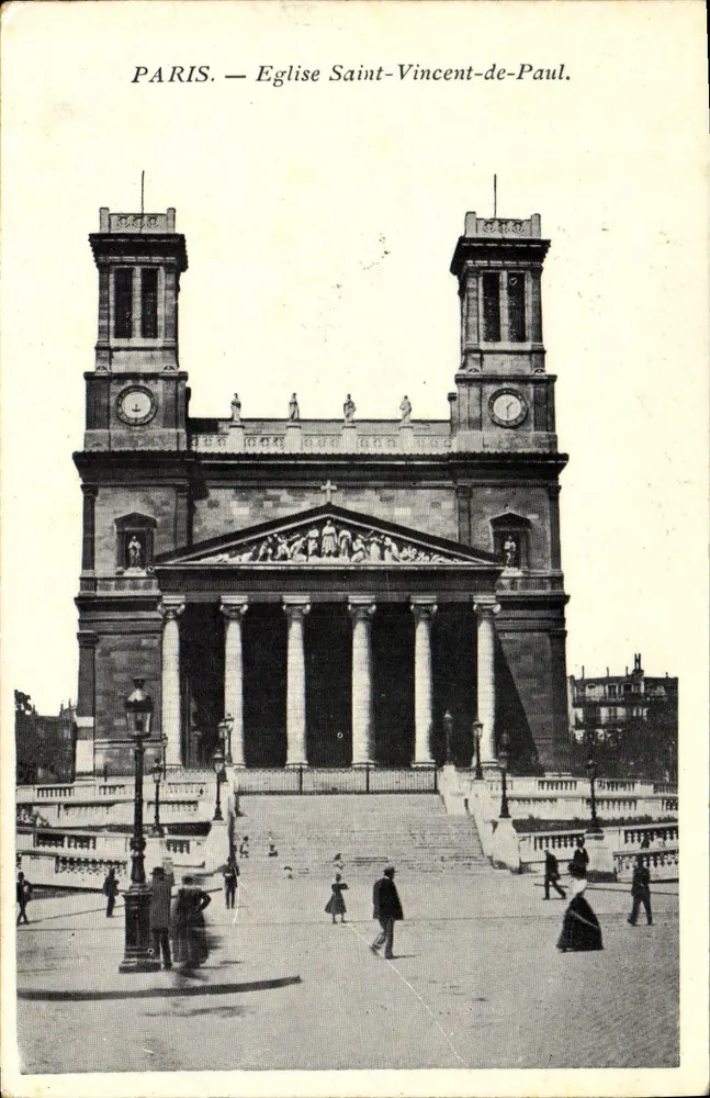 Paris — Église Saint-Vincent-de-Paul — éditeur non visible - Frente