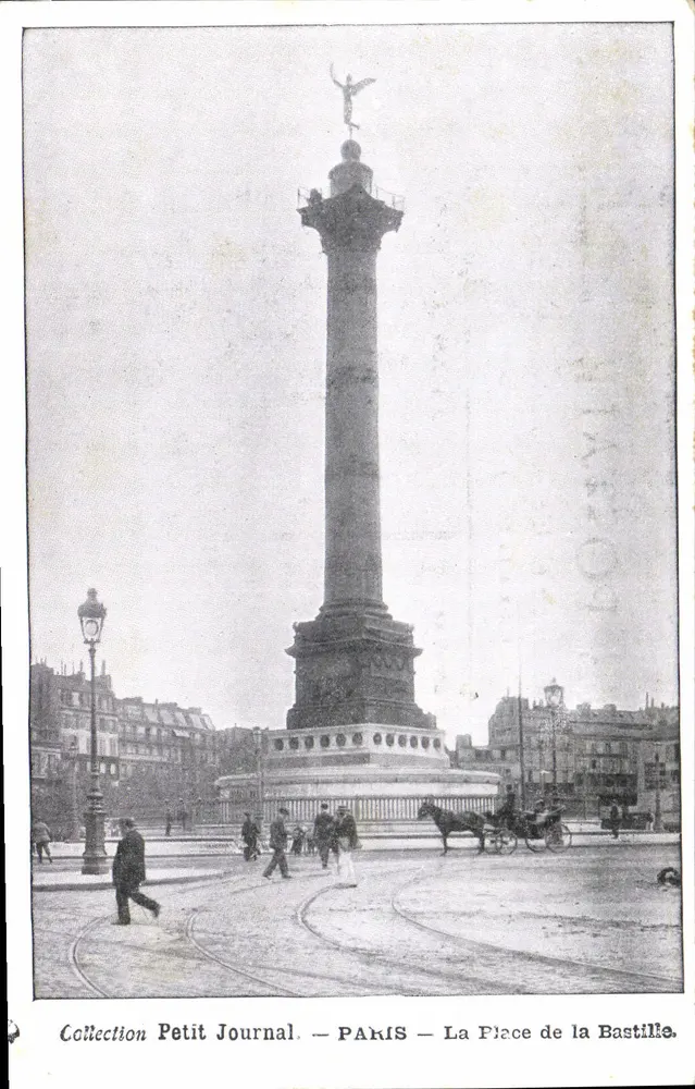 Paris — Place de la Bastille — Collection Petit Journal - Vorderseite