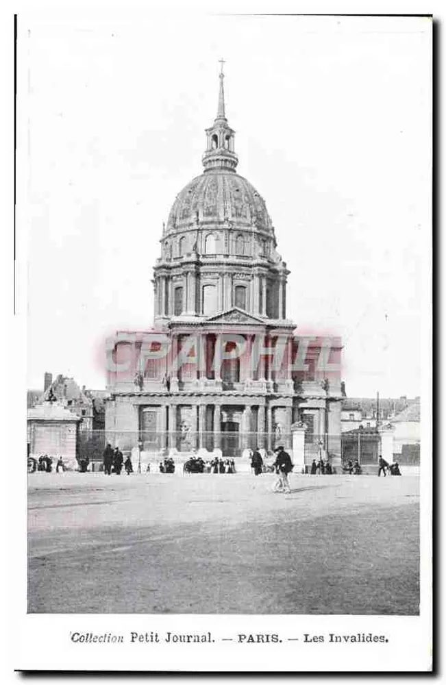 Les Invalides — Paris — Coleção Petit Journal - Frente