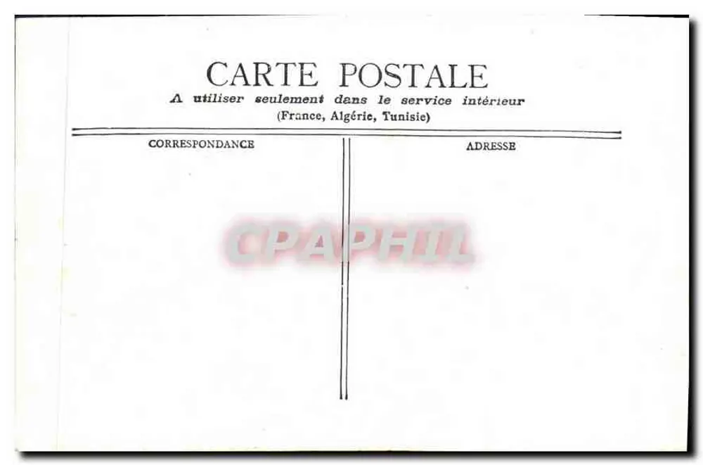 Paris — Igreja de São Vicente de Paulo — editor não visível - Verso