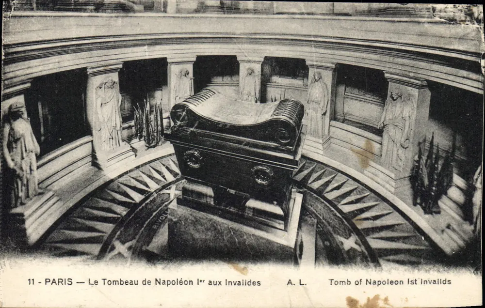 PARIS — Das Grab von Napoleon I. in den Invaliden — A. L. - Vorderseite