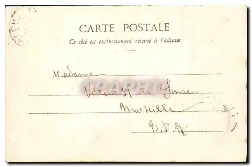 Sacré-Cœur von Montmartre — Blick von der Rue de la Barre — anonymer Verlag, Nr. 403 - Rückseite