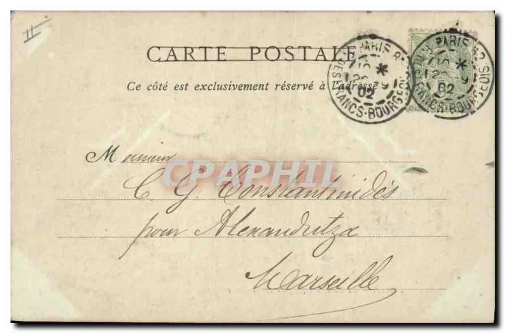 PARIS — Die Kathedrale, Kirche Notre-Dame — L.B. Collections ND Phot. - Rückseite