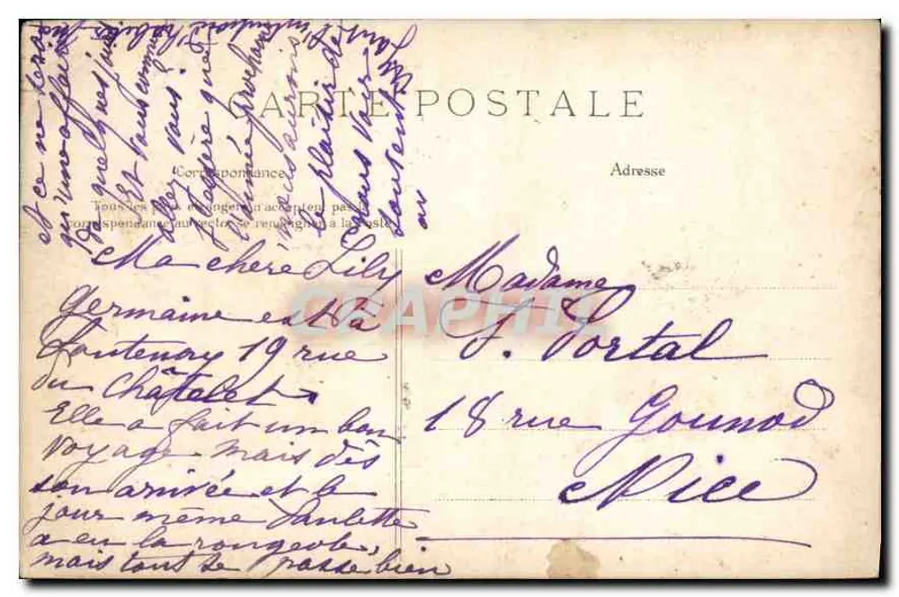 Paris — Torre Saint-Jacques — E.L.D. n°25 - Verso