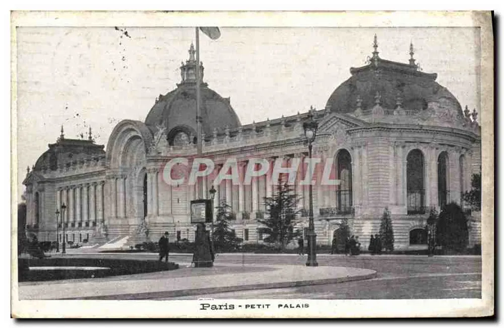 Paris - Petit Palais — vista arquitetônica - Frente