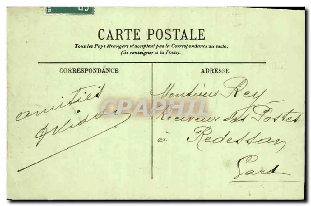 Paris — Hospice de la Salpêtrière — LL. - Rückseite