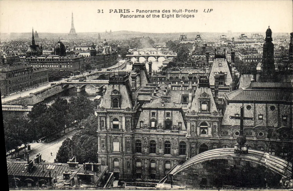 Parigi - Panorama dei Otto Ponti — LIP, n°31 - Recto