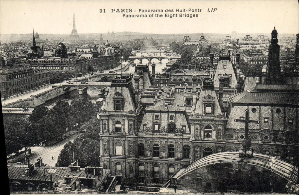 Paris - Panorama dos Oito Pontes — LIP, n°31 - Frente