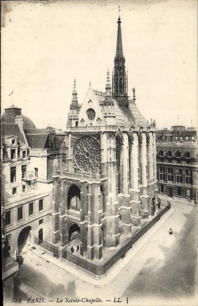 Paris — A Santa Capela — LL, n° 782 - Frente
