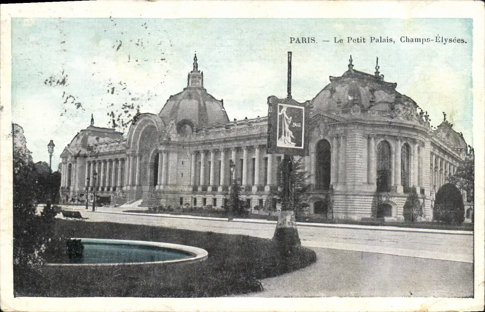 PARIS — Het Petit Palais, Champs-Élysées — J.C. Paris - Voorkant