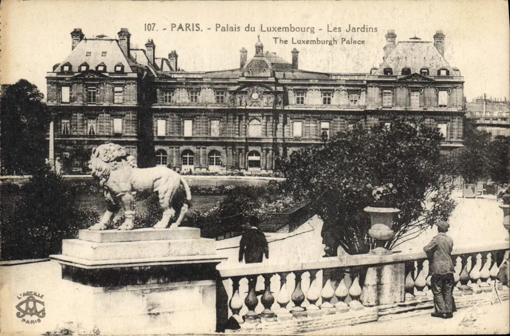 Paris - Palais du Luxembourg - Die Gärten — L'AGETALL PARIS n°107 - Vorderseite
