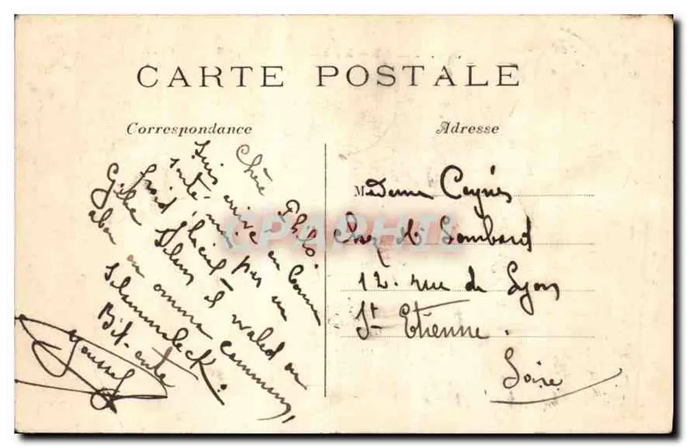 Paris — Der Viadukt von Auteuil — C.M. n°384 - Rückseite