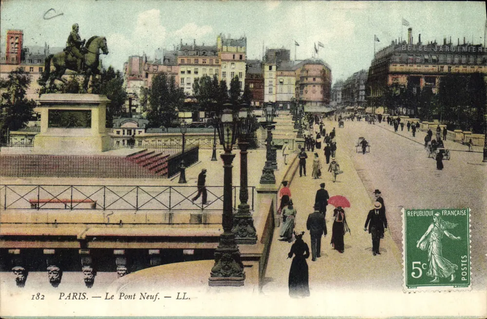 Paris — O Ponte Nova — LL. — Editor LL. n° 182 - Frente