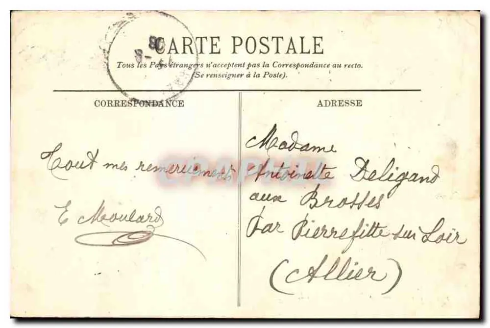 Paris — O Ponte Nova — LL. — Editor LL. n° 182 - Verso