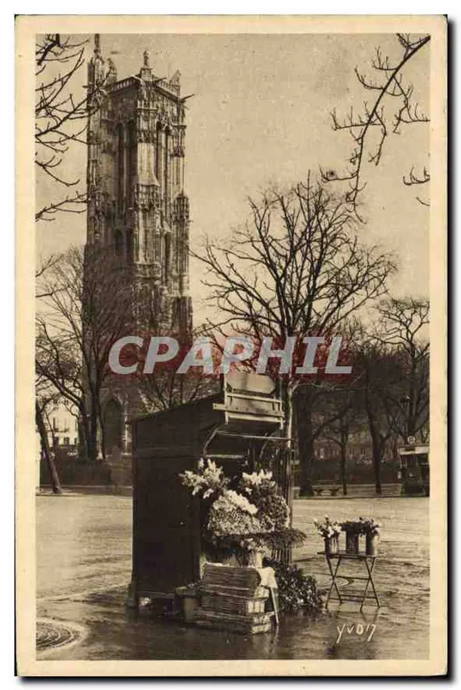 La Tour St-Jacques — Torre de San Jacobo — Edición Artística YVON, París - Anverso