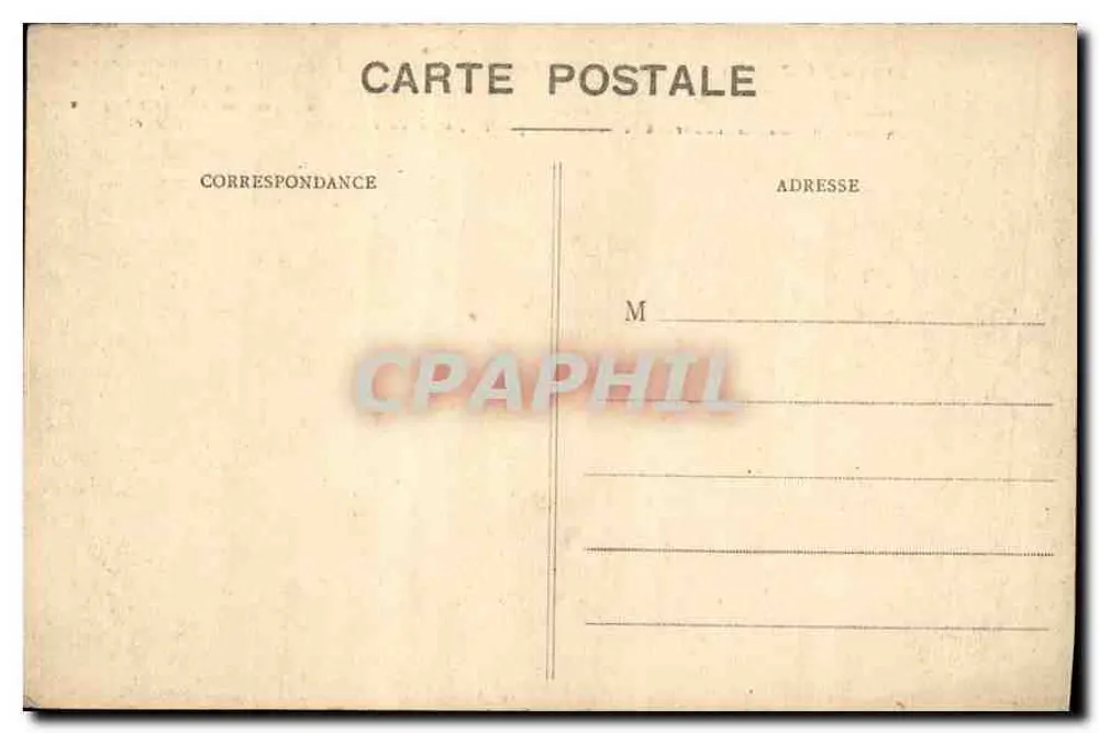 Paris (Ier) - Tribunal de Commerce, Palais de Justice und Conciergerie — Verleger Poissy, Nr. 191 - Rückseite
