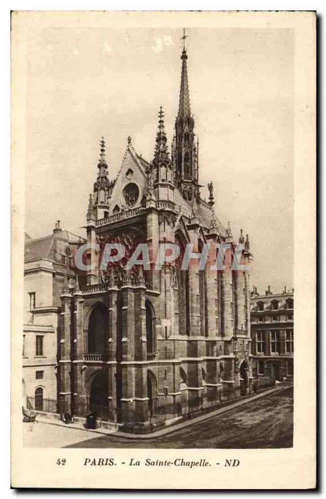 Paris - A Santa Capela - ND - Graphil - Frente
