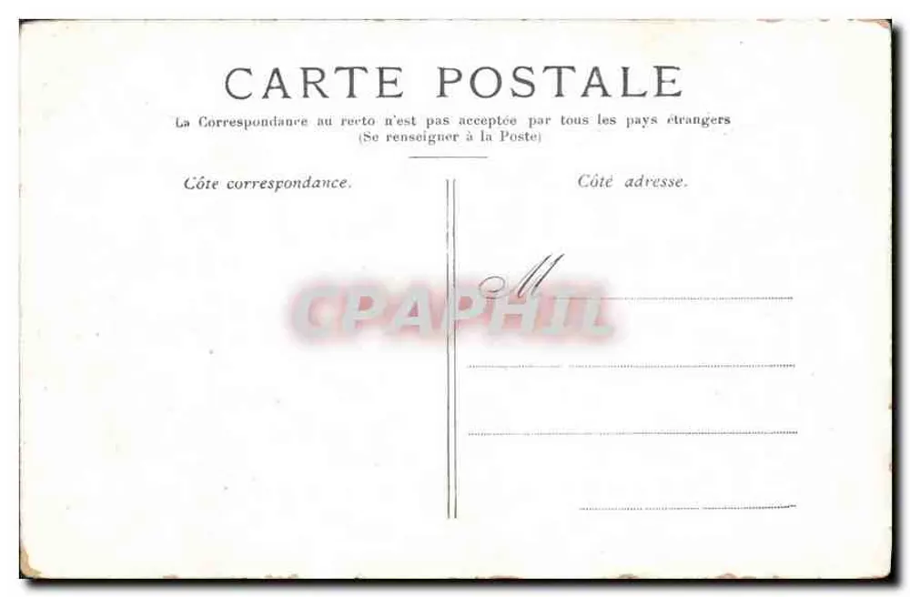 Paris — Notre-Dame — Editor desconhecido, número de série não visível - Verso