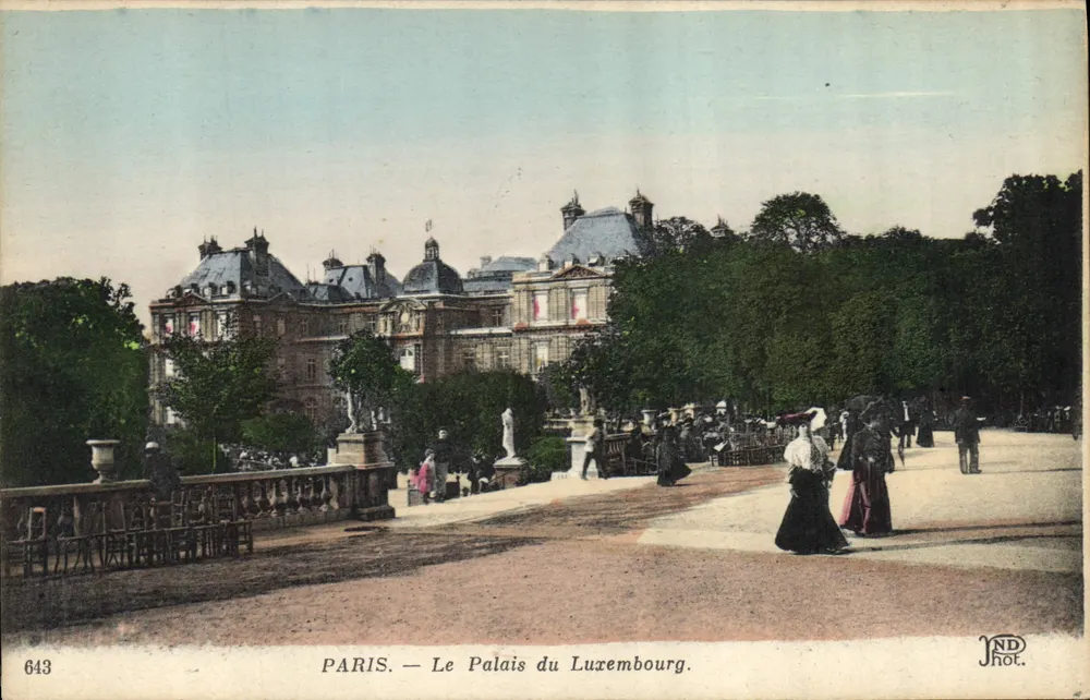 PARIGI — Il Palazzo del Luxembourg — ND Fot. - Recto