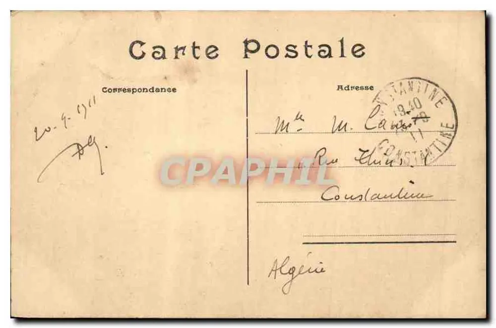Paris — A Madeleine — S.B.A. n°89 - Verso