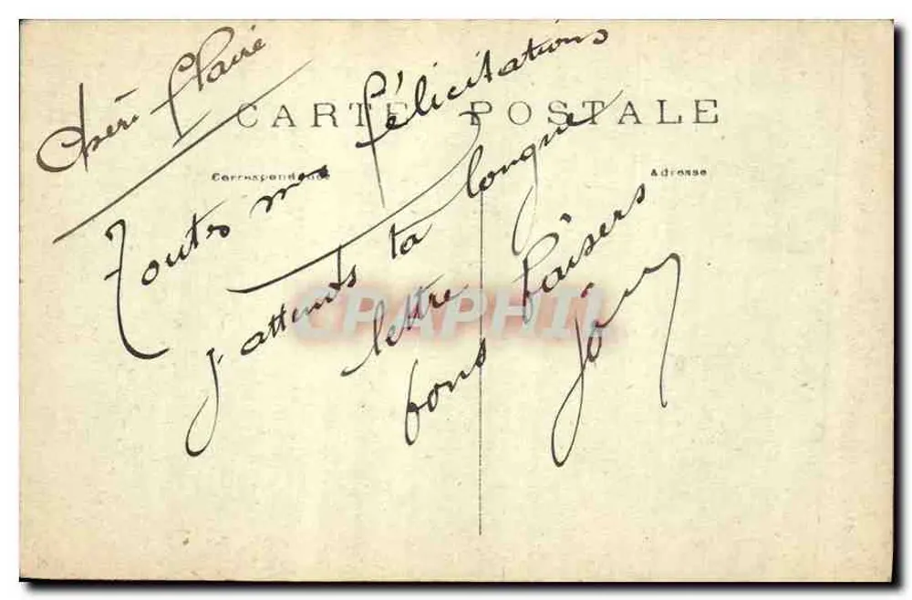 Paris — O Square e a Igreja da Trindade — M. D. n° 144 - Verso