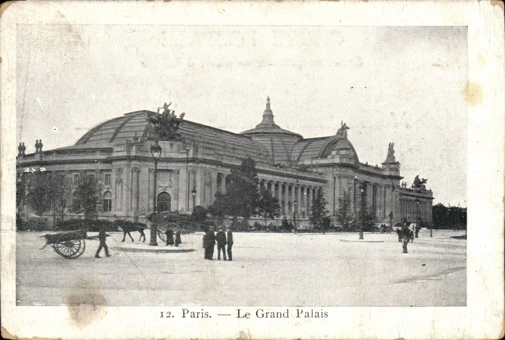 Paris — O Grand Palais — Coleção do Petit Parisien, N° 12 - Frente