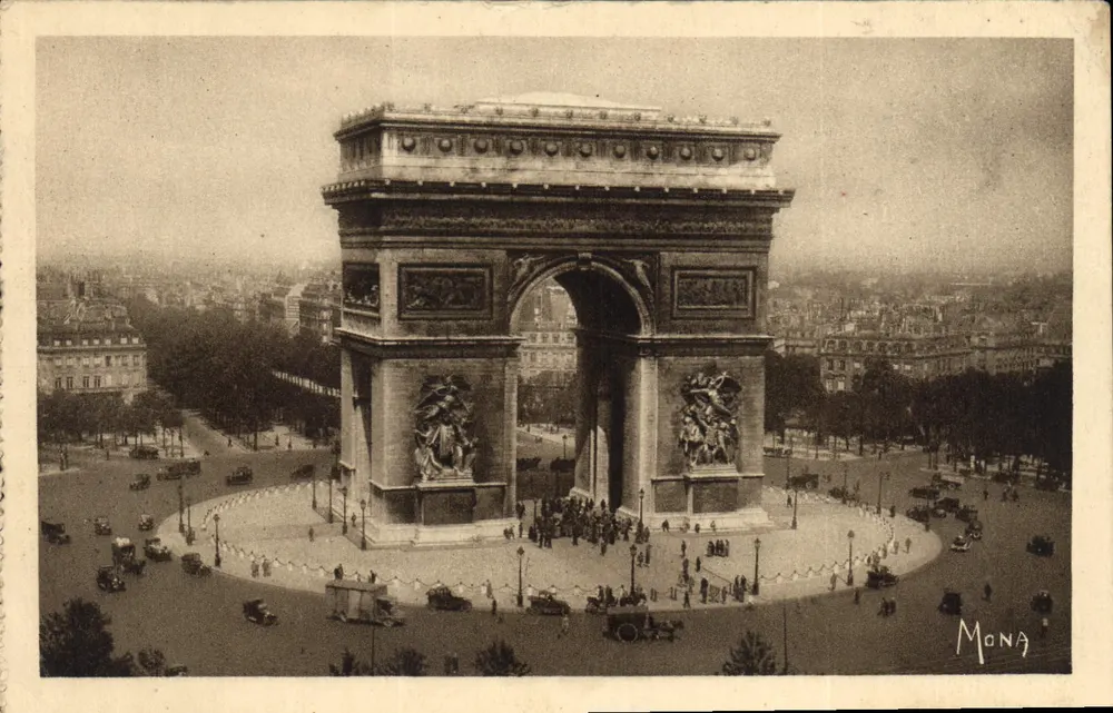 Arc de Triomphe — Paris — Mona - Vorderseite