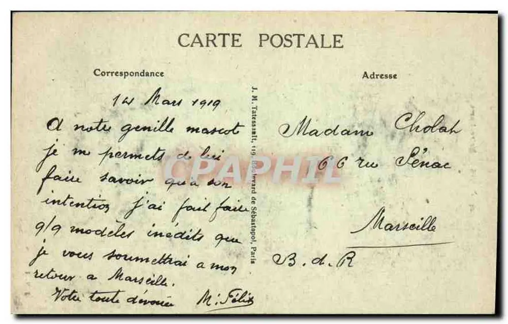 Paris Notre-Dame — vista da fachada — J. M. T. Paris n°24 - Verso