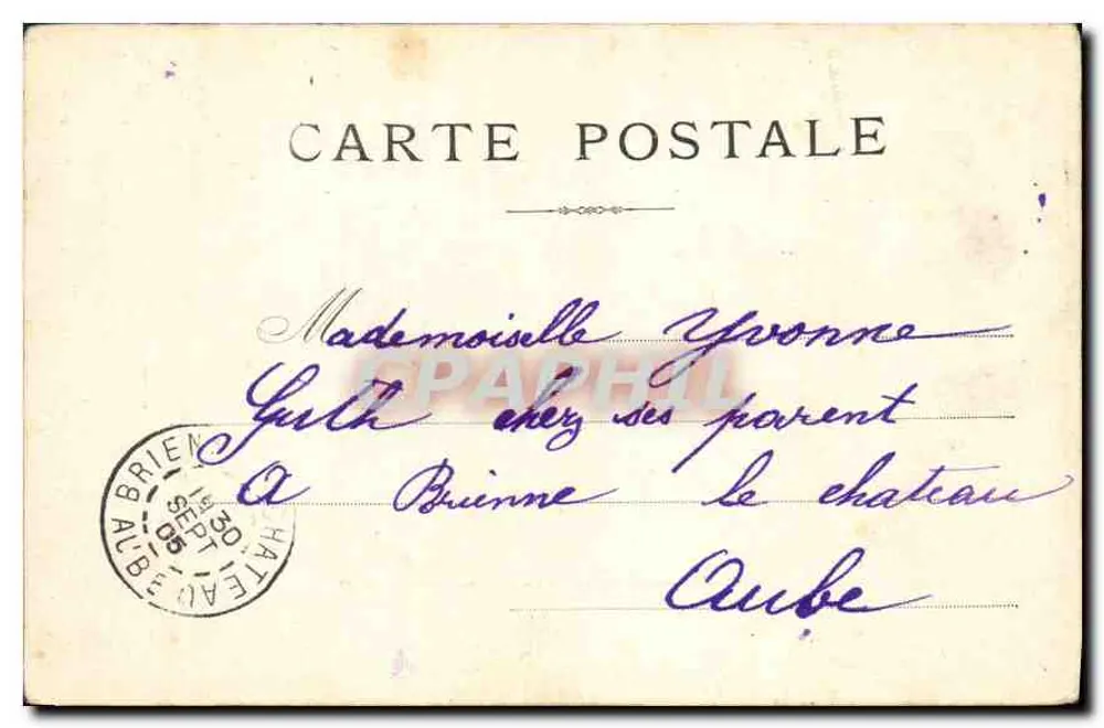 Parigi - Fontana dell'Osservatorio — sul vecchio convento dei Chartreux — editore Carpeaux, numero di serie non visibile - Verso