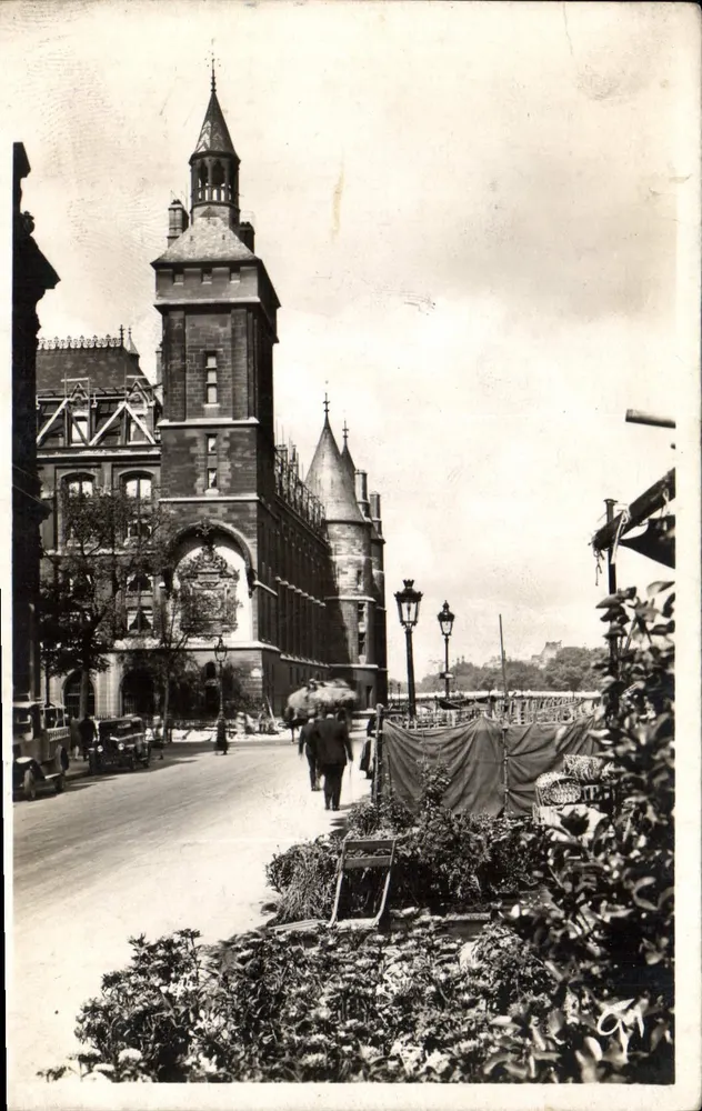 Paris - Flowers Quay — Paris und seine Wunder, n°41 — Verlag d'Art A. Lecomte - Vorderseite