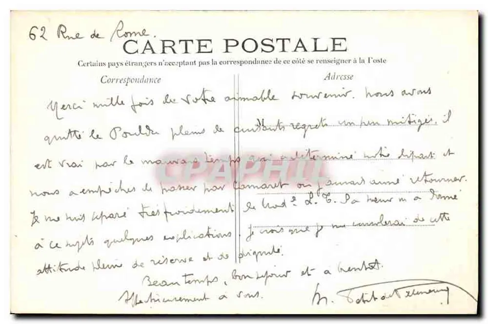 PARIS - O Museu de Cluny — C.M. n°26 - Verso