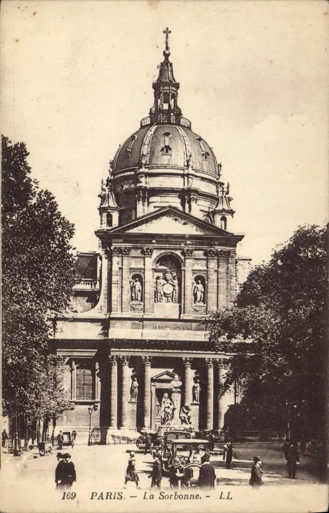 Paris — A Sorbonne — LL — n°169 - Frente