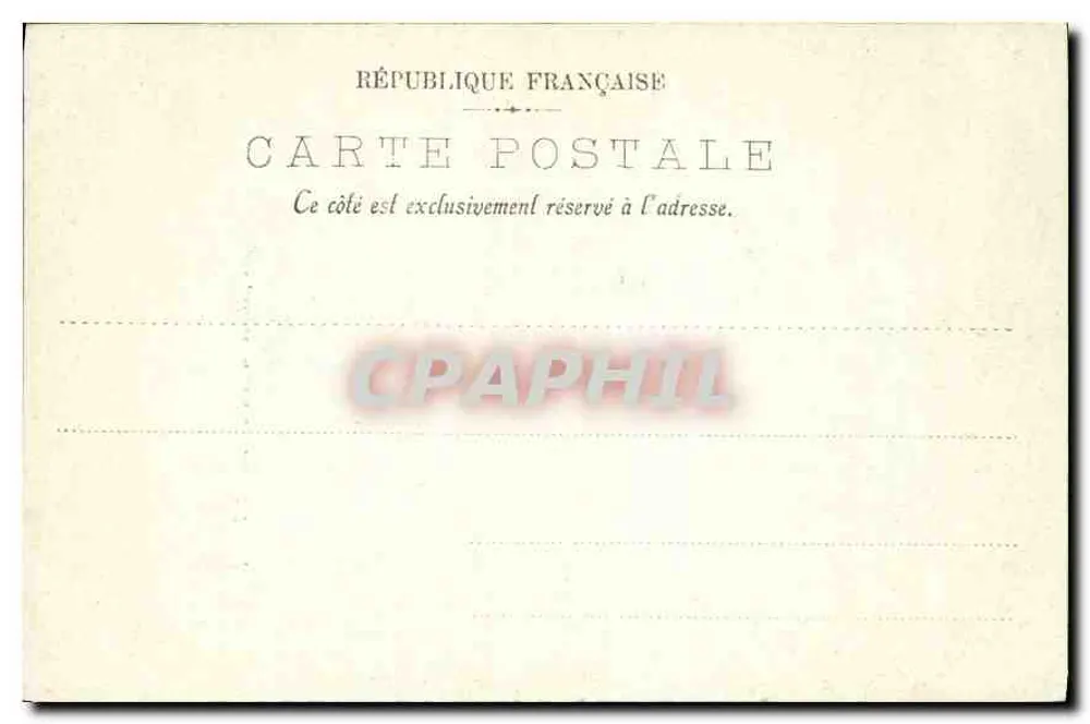 Die Fresken des Panthéons — Der Schwur Clovis — Joseph Blanc — LL. — Nr. 33 - Rückseite