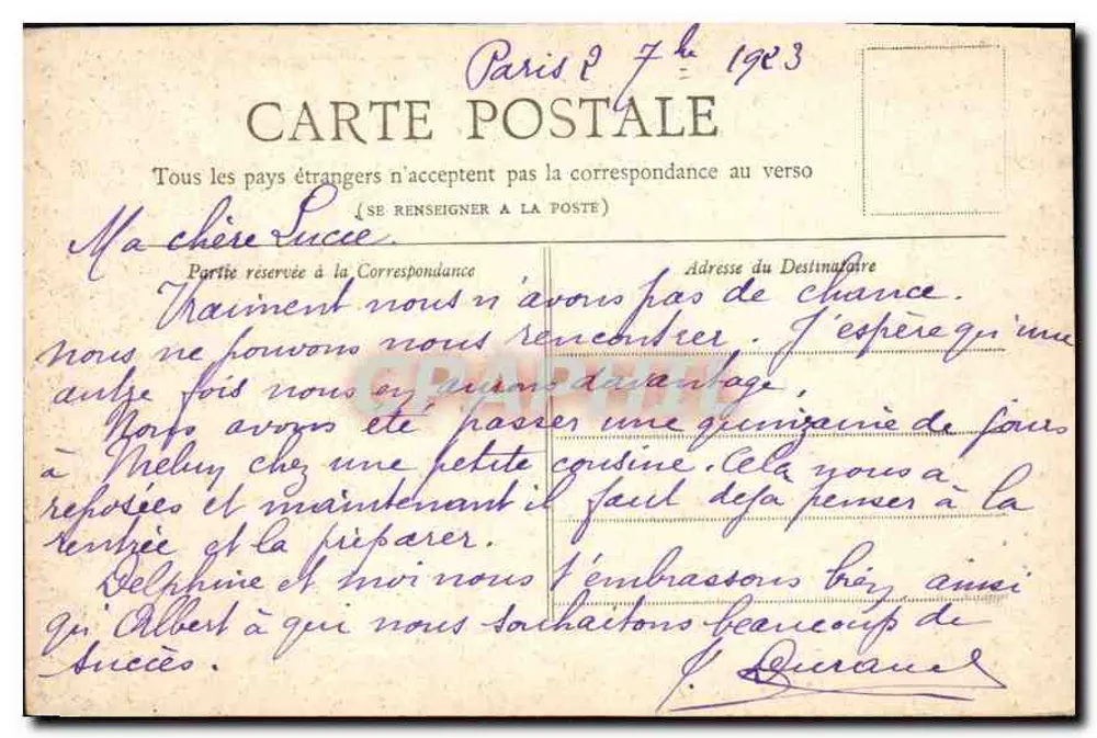 Paris — Die Place de la Bastille — Sammlung Petit Journal - Rückseite