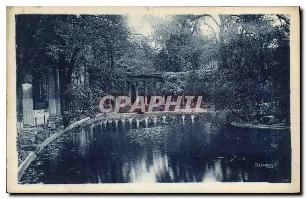Ein Stück des Parc Monceau — Paris — Verlag P. Patras, Nr. 103 - Vorderseite