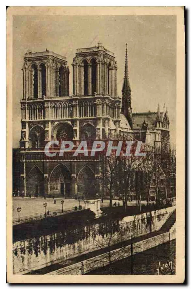 Notre-Dame de Paris — vista da fachada — Les Éditions d'Art 'Flanant', n°51 - Frente