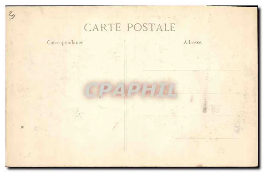 Paris — Avenue du Bois, Blick vom Arc de Triomphe — Verlag ETD, Nr. 4087 - Rückseite