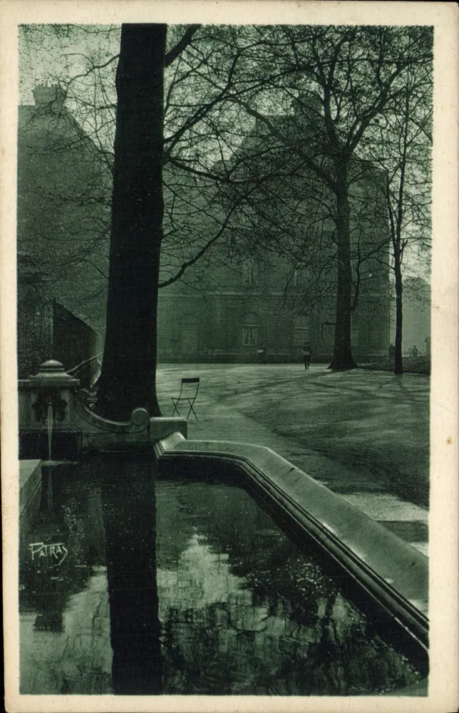 Luxemburggarten — Die Schönen Ecken von Paris — Verlag Patra, Nr. 26 - Vorderseite