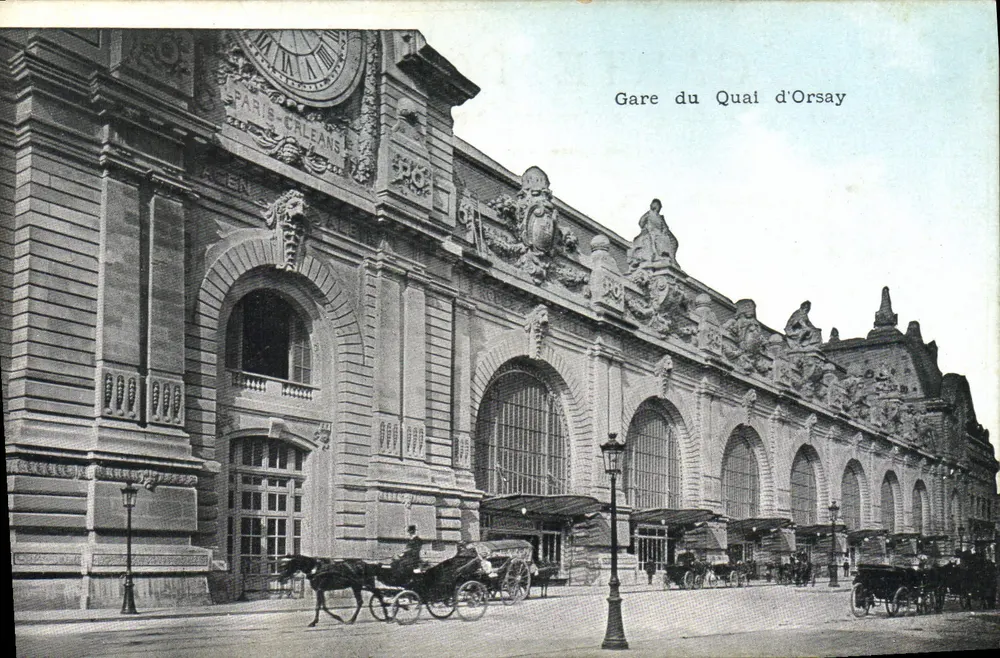 Estação do Quai d'Orsay — Paris — editor Paris-Caleans, n° 36 - Frente