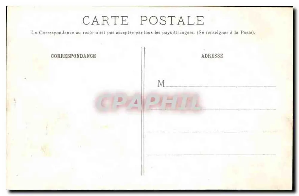 Paris - Kirche St-Julien-le-Pauvre - Eingang — Attié, Verlag, Paris - Rückseite