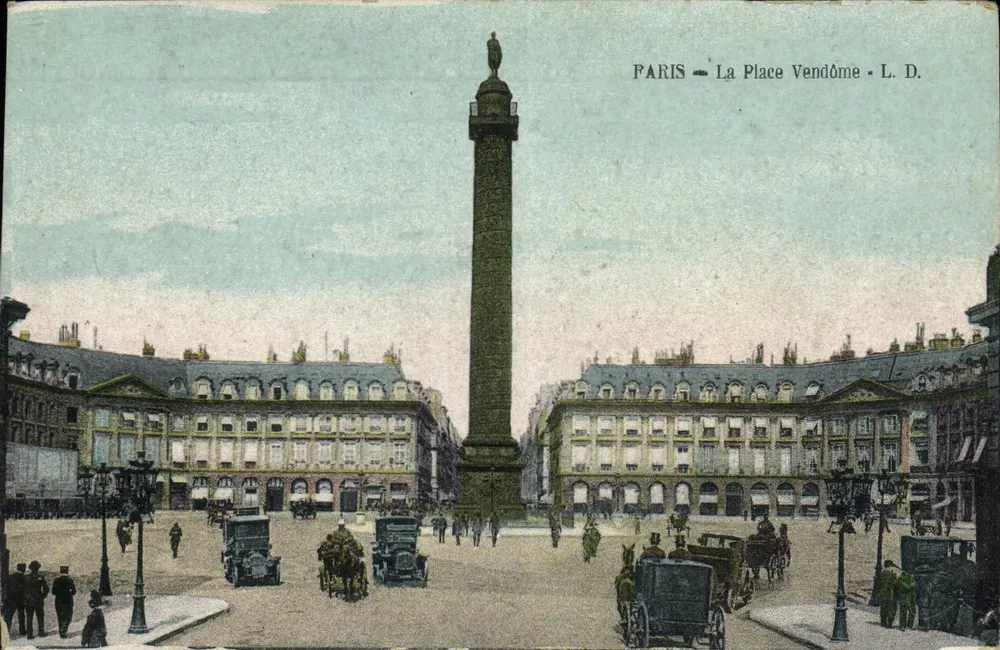 Paris — A Place Vendôme — L. D. - Frente